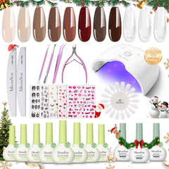MelodySusie gel nail kit box for easy at home manicures