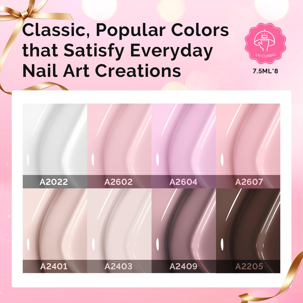 MelodySusie gel polish colors deliver rich saturation for glossy finishes