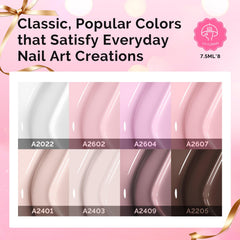 MelodySusie gel polish colors deliver rich saturation for glossy finishes