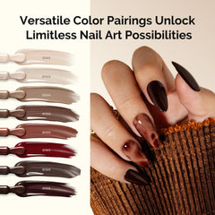 MelodySusie glossy top coat adds shine and protection