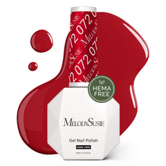 MelodySusie Hema Free Gel Nail Polish 0-5oz with glossy finish and color longevity.