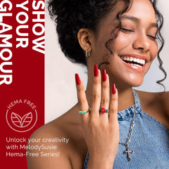 MelodySusie Hema Free Gel Nail Polish offers long-wear color.