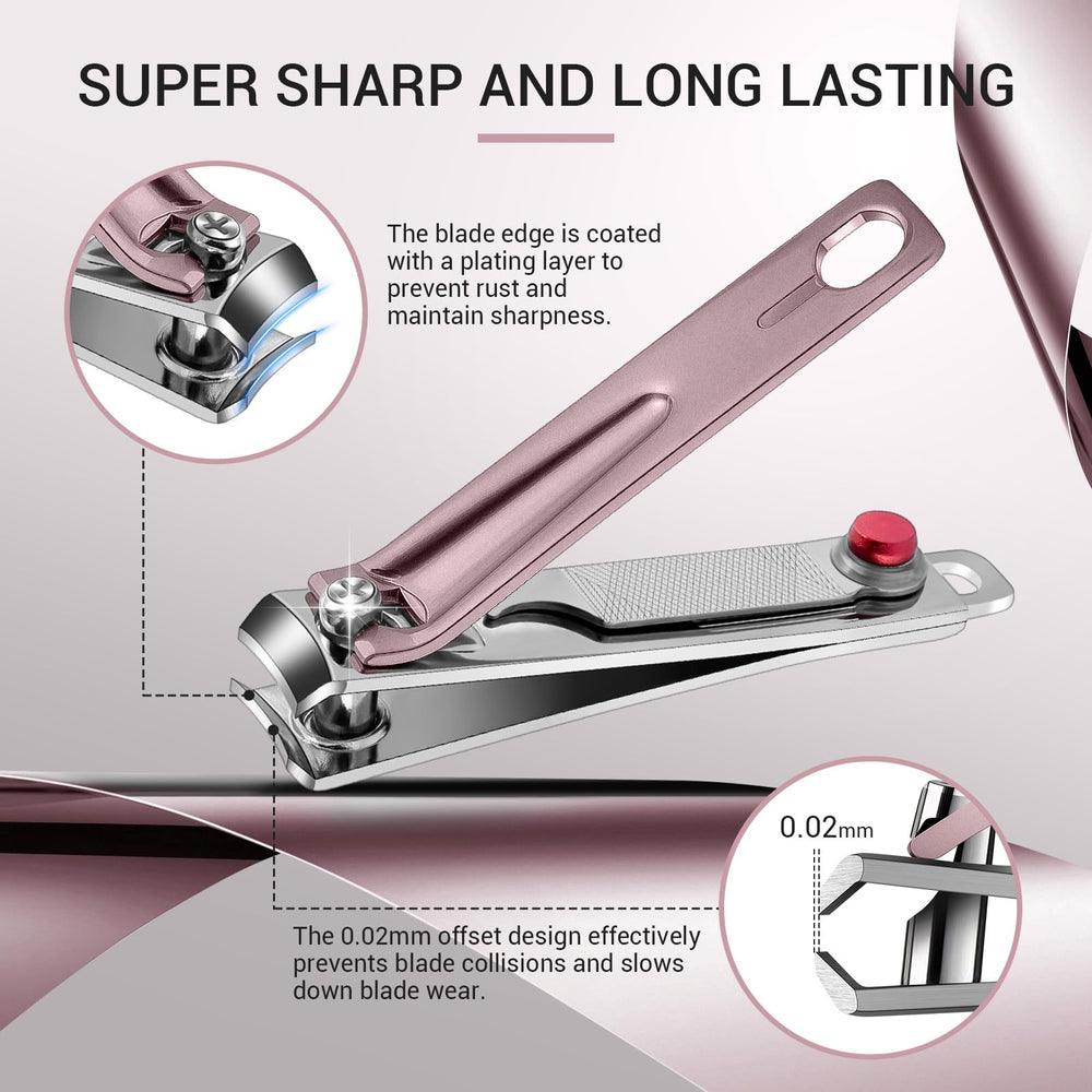 MelodySusie large toenail clipper handles thick nails with ease.