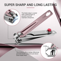 MelodySusie large toenail clipper handles thick nails with ease.