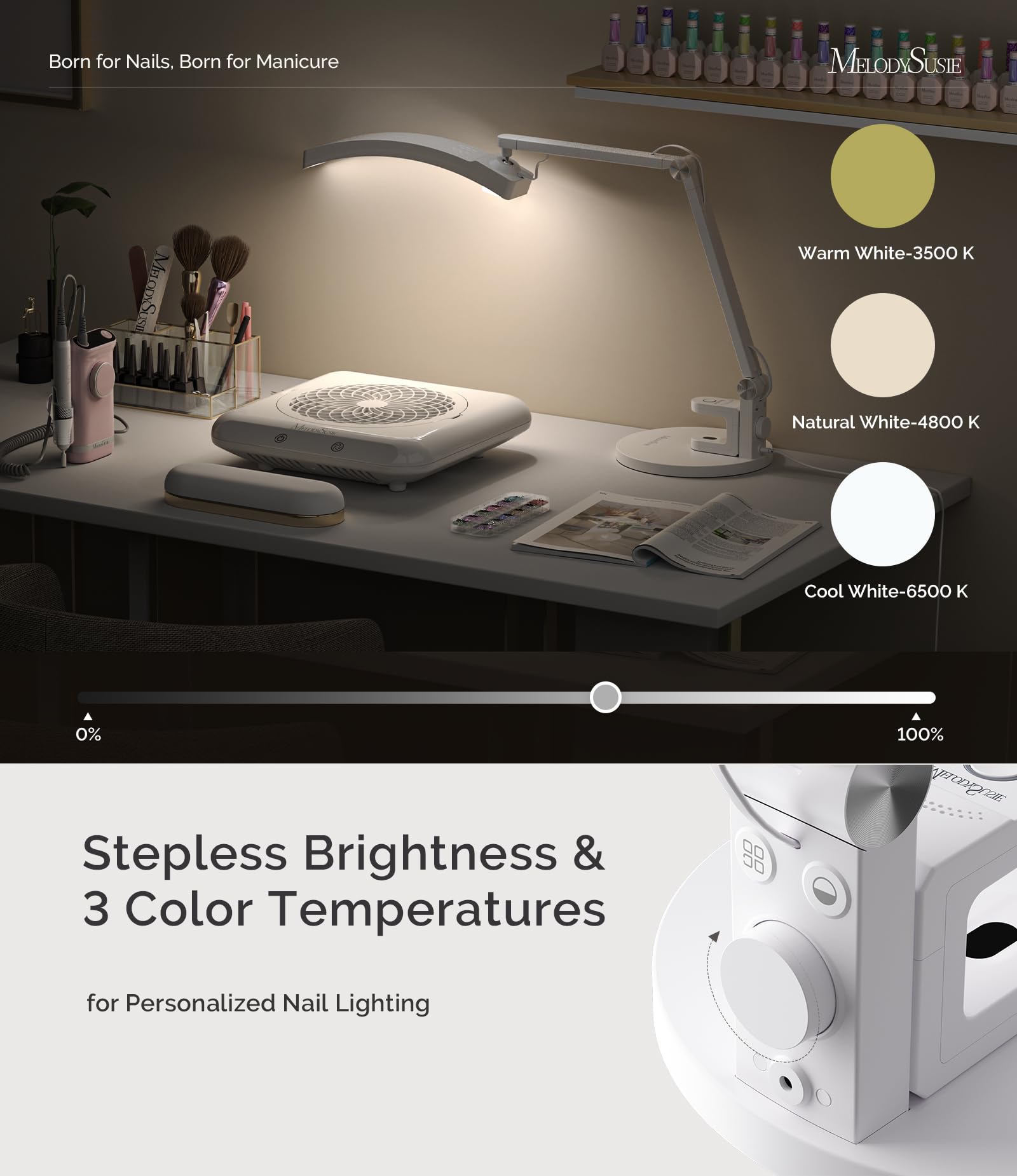 MelodySusie professional design suits salon-grade nail work and competitive environments.