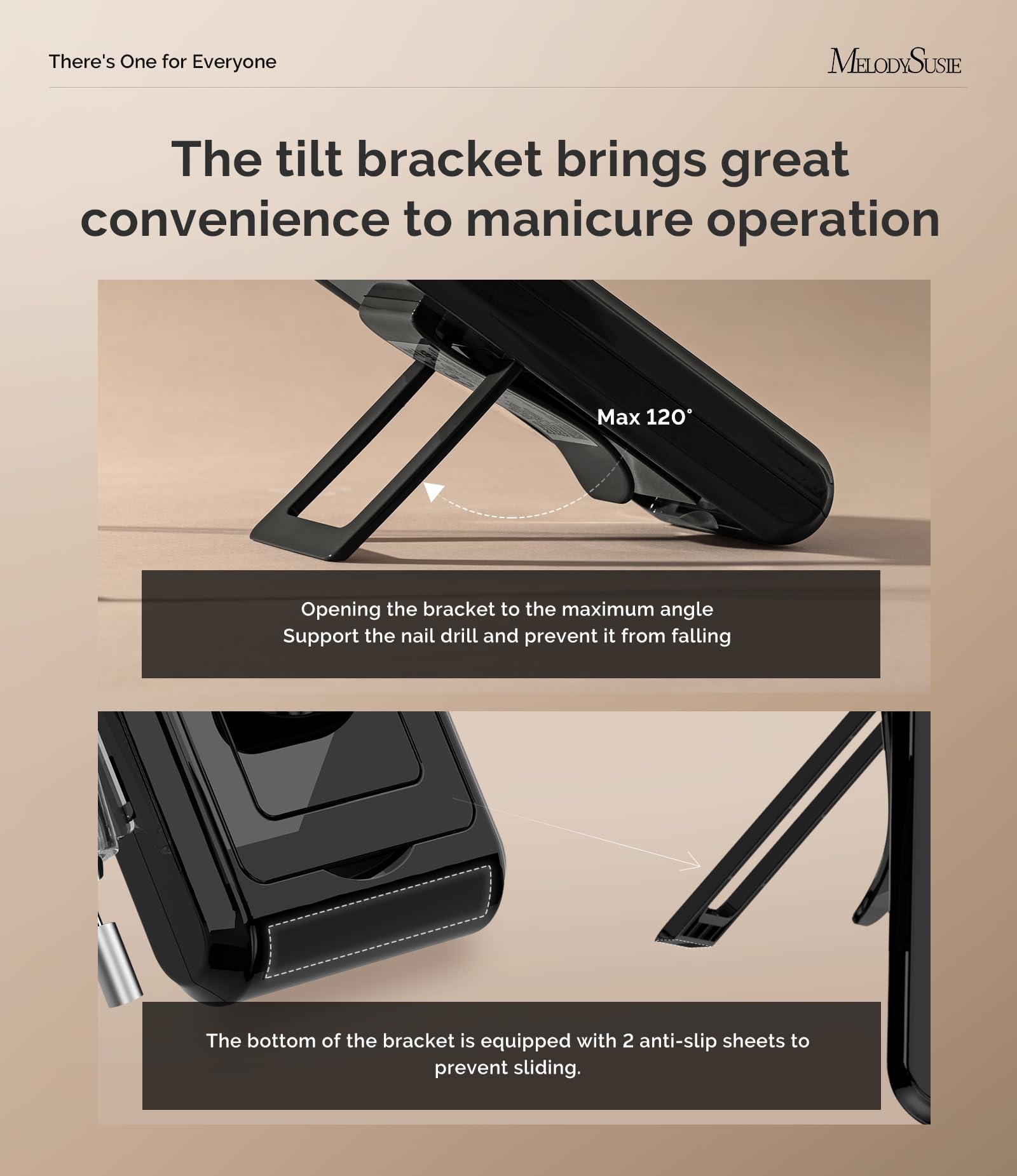 MelodySusie MB420G stand-hanging design demonstrates versatile setup for different workflows.