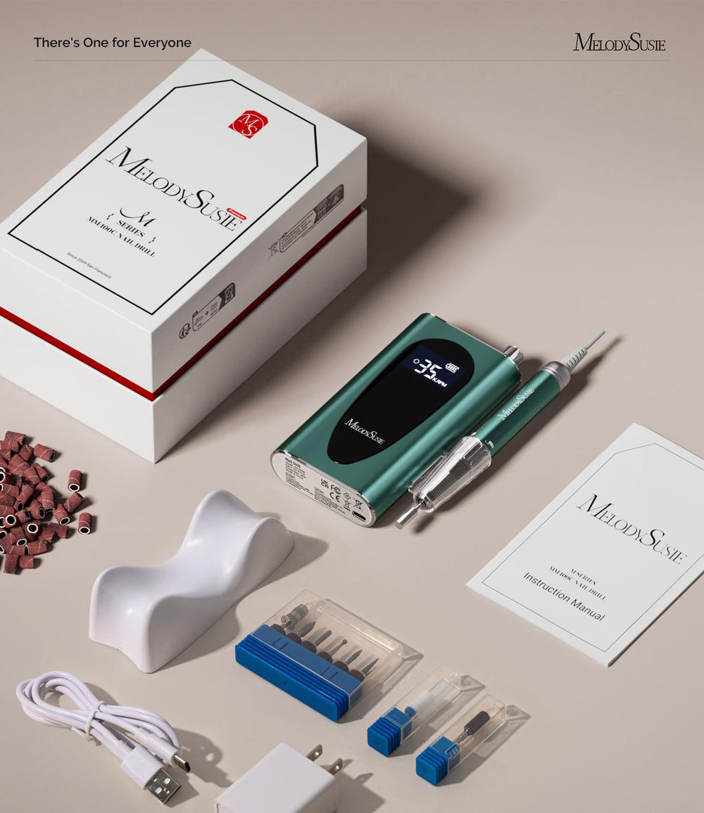 MelodySusie MM400C eight-bit professional set includes metal, carbide, and ceramic bits.