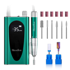 MelodySusie MM400C cordless nail drill clip-on for portable professional manicures.