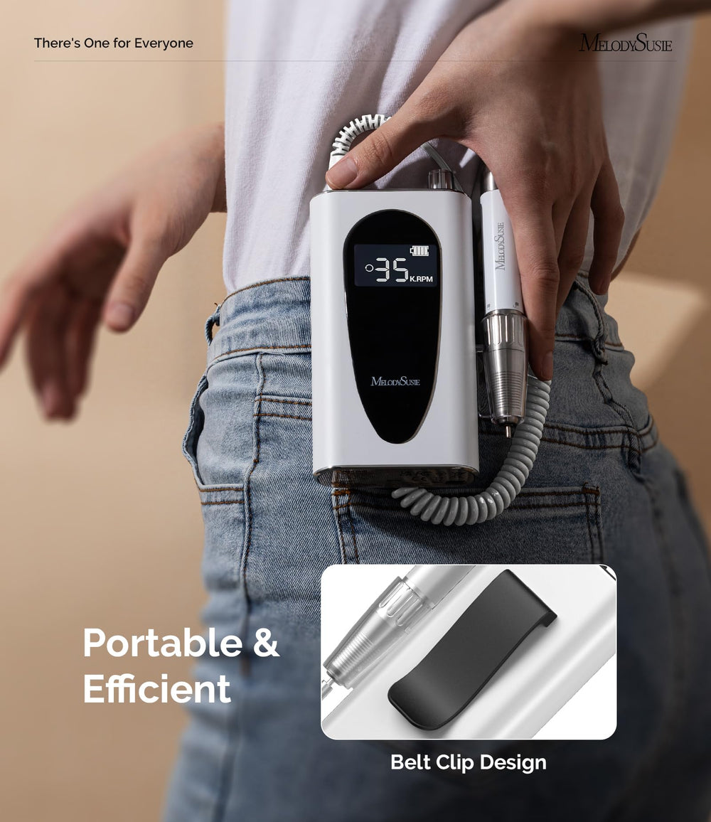MelodySusie MM400C battery display shows RPM and battery status