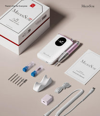 MelodySusie MM400D lightweight aluminum handpiece reduces fatigue during sessions.