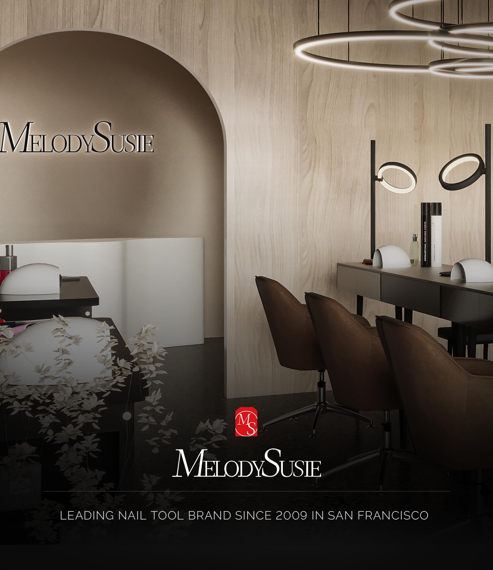 MelodySusie MM400D ready for salon use with versatile drilling and polishing.