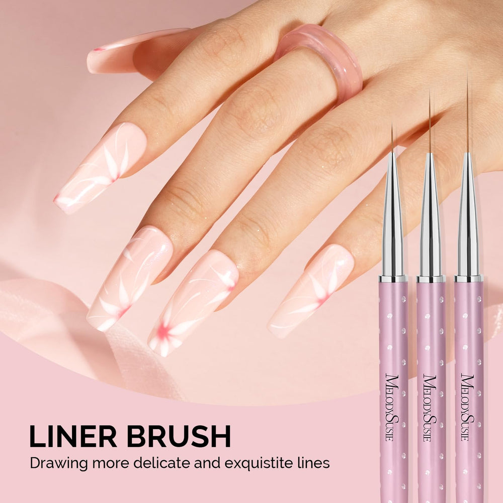 MelodySusie brush covers closeup protect bristles from dust and damage.