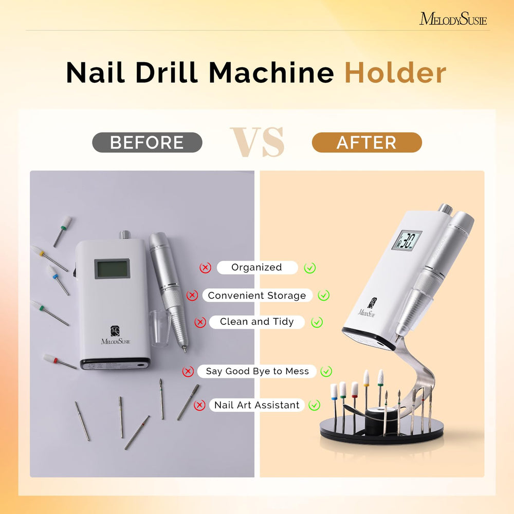 MelodySusie nail drill holder offers tidy desk storage and gift idea.