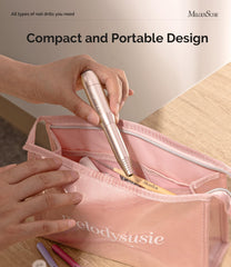 MelodySusie drill includes six metal bits for grinding and carving