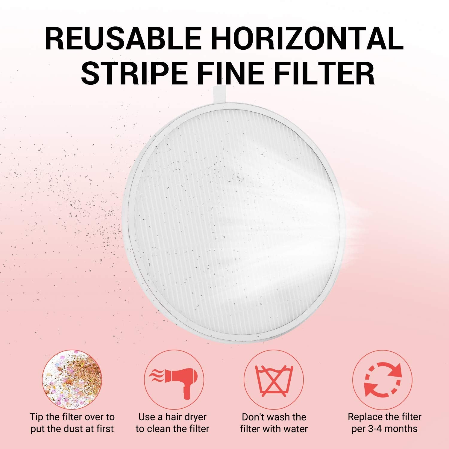 MelodySusie Nail Dust Collector wrist rest view emphasizes comfortable filing posture.