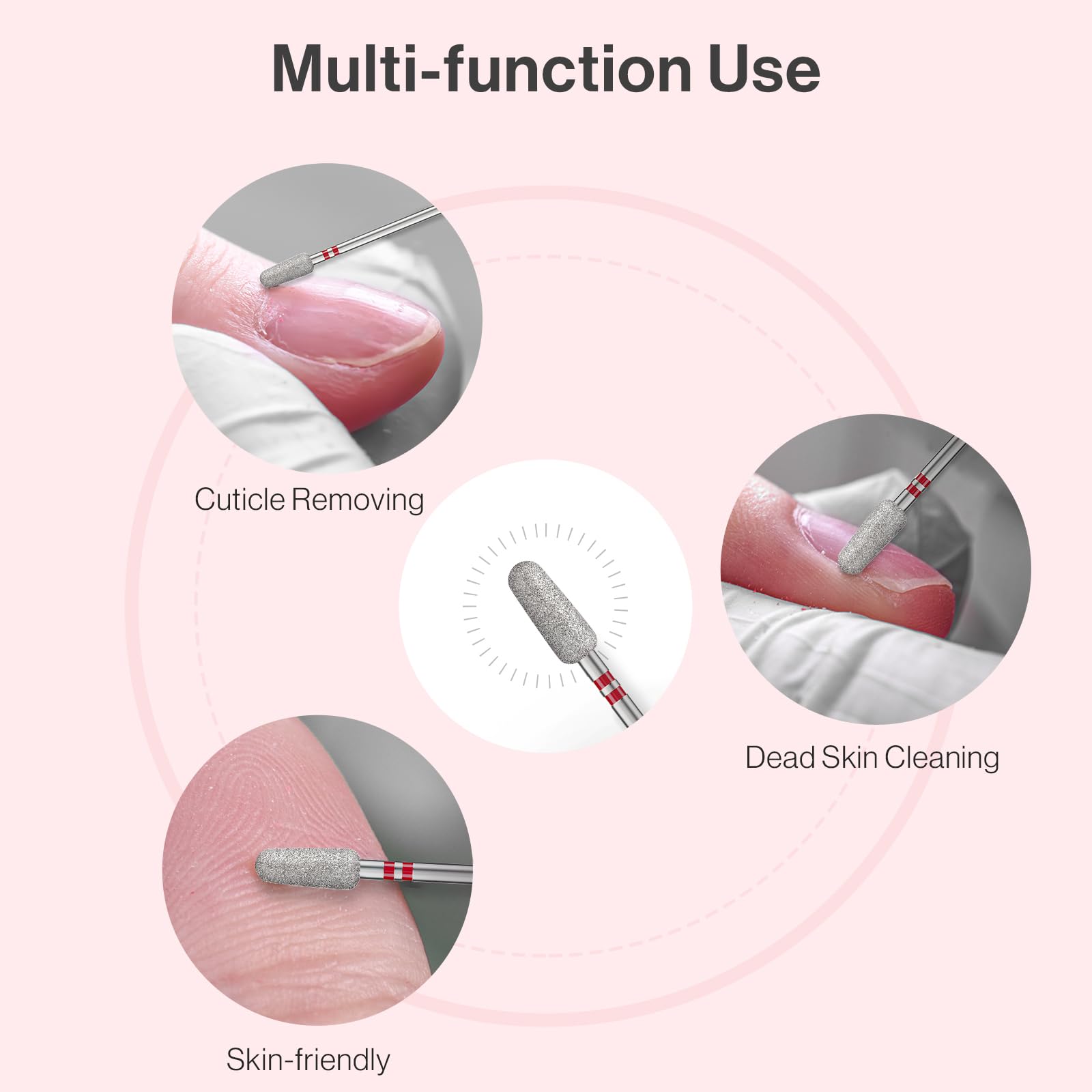 MelodySusie nail preparation tool in use for salons and home