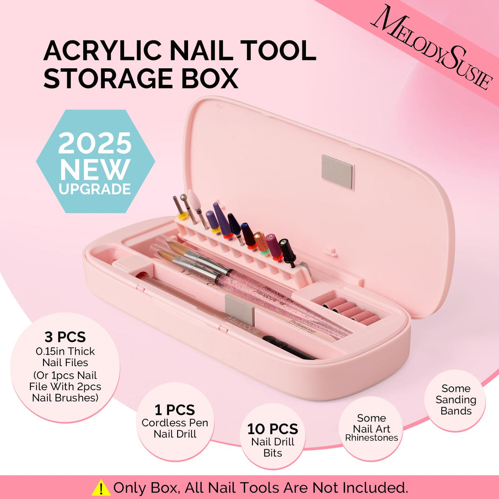 MelodySusie storage box interior shows separate compartments for quick access.