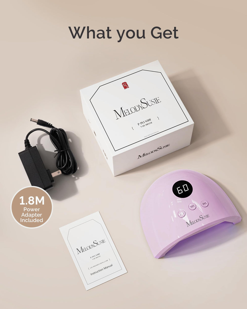 MelodySusie P-Plus30F acetone-resistant body supports easy cleanup.