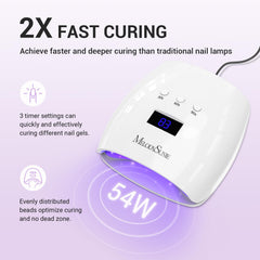 MelodySusie P-Plus30I three timers customize curing for different gels.
