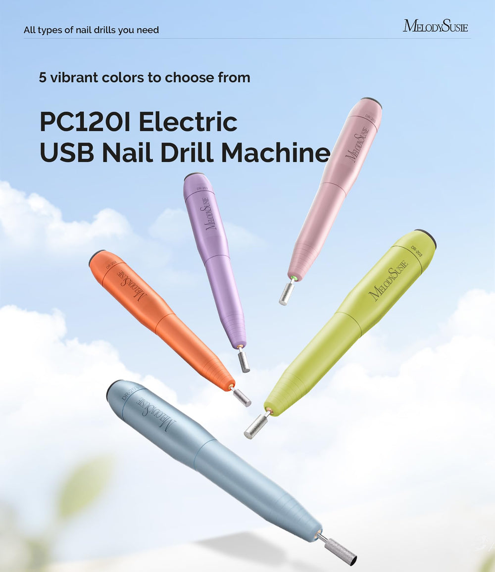 MelodySusie PC120I close-up displays the ergonomic tip for precise shaping.