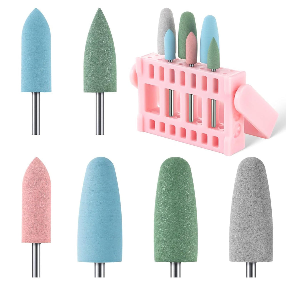 MelodySusie pedicure bits holder keeps 16 bits organized for quick access.