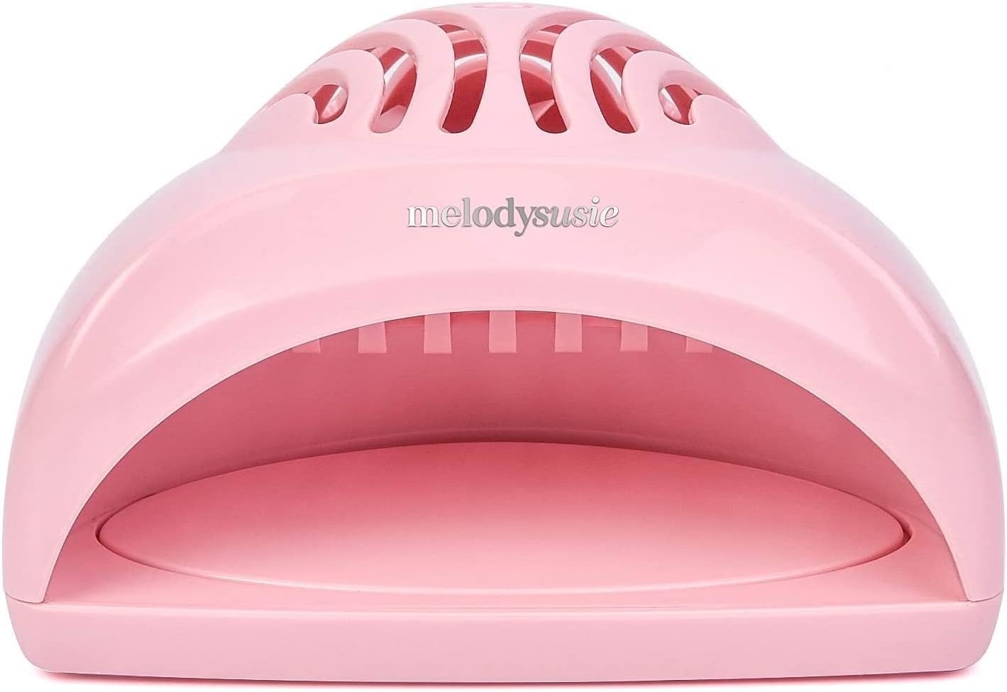 MelodySusie portable kids nail dryer front view highlights compact design for quick dry sessions.