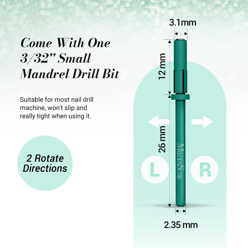 MelodySusie precision nail shaping image conveys fine detail work for gel tips or extensions.