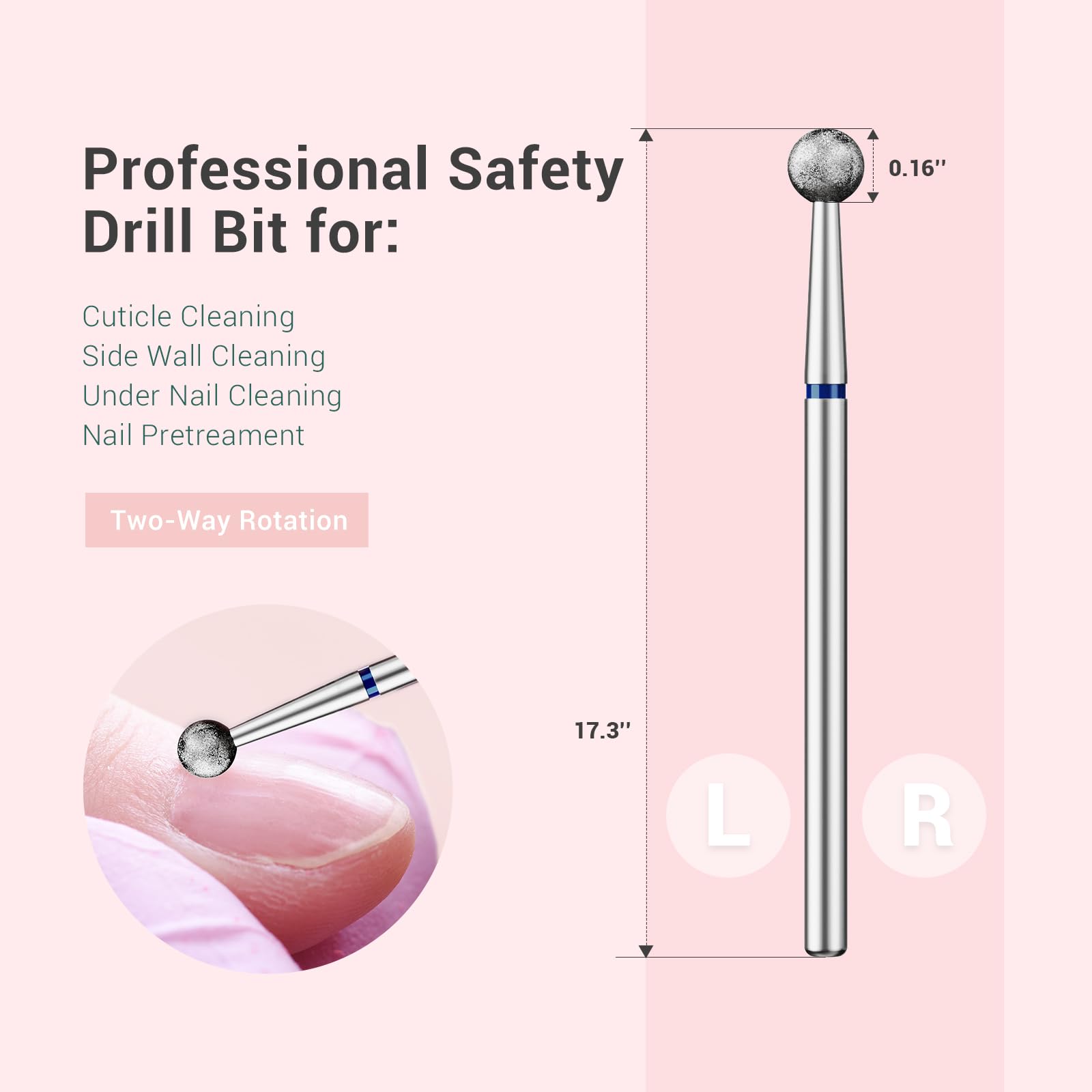 MelodySusie two way rotation bit for clockwise or counterclockwise use
