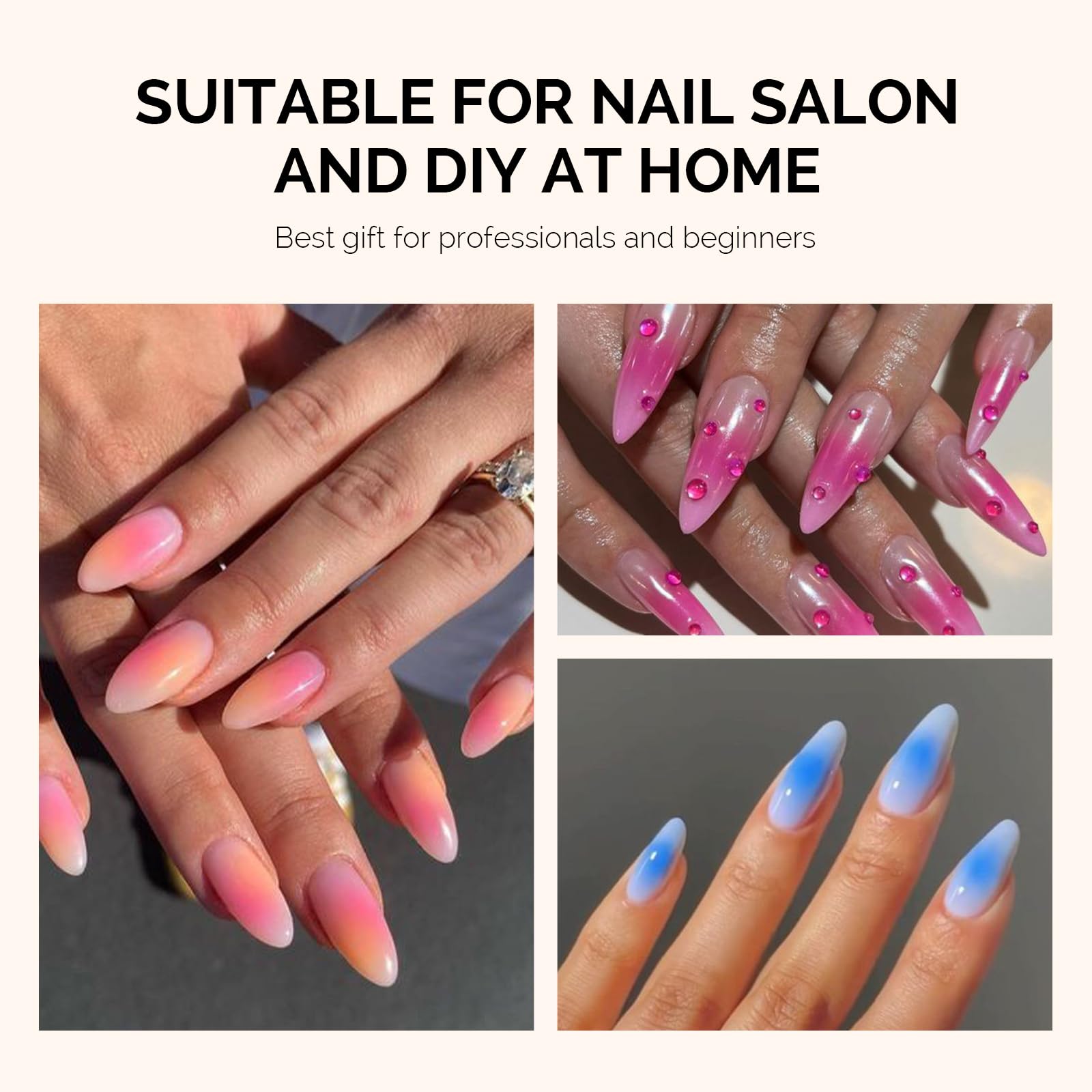 MelodySusie professional nail art tools set delivers durable, non-slip performance