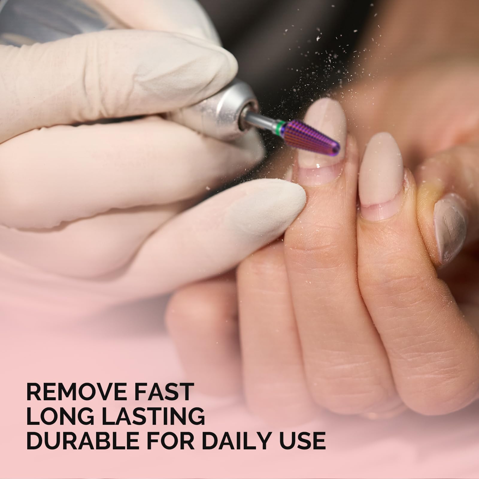 MelodySusie professional salon-use tornado bit for efficient nail shaping