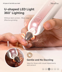 MelodySusie rechargeable 2000mAh battery enables wireless grooming anywhere.