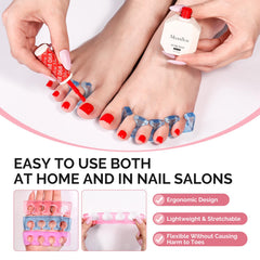 MelodySusie reusable washable toe separators offer long-lasting value and hygiene.