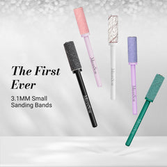 MelodySusie 180-grit sanding band close-up for natural nail prep