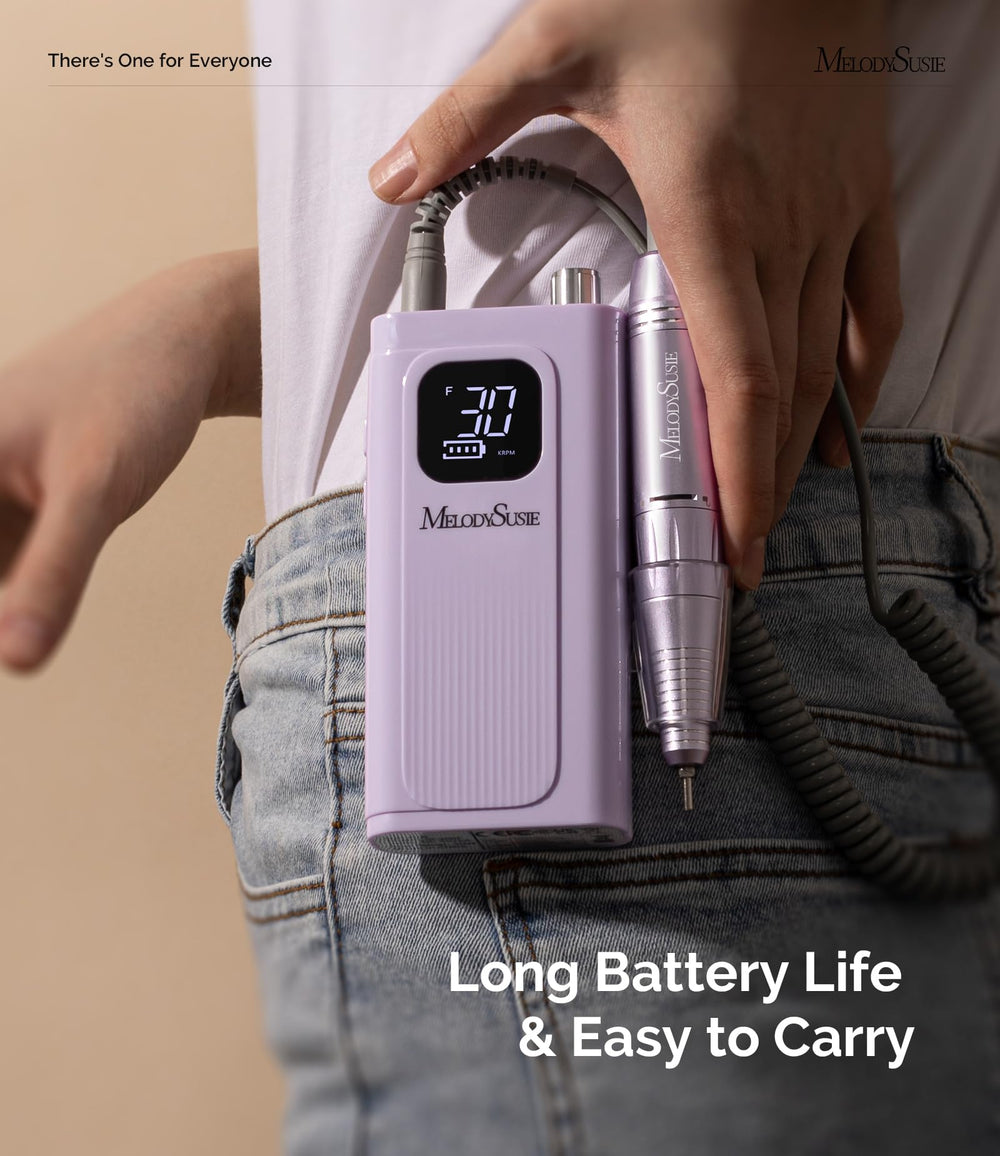 MelodySusie SC300F 4000mAh battery delivers long-lasting cordless sessions between charges