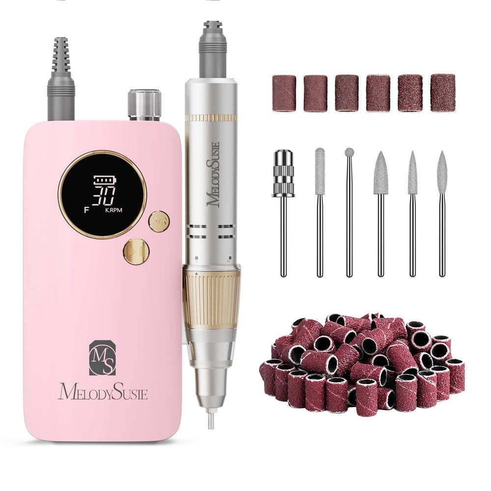 MelodySusie SC320F nail drill front view for portable performance