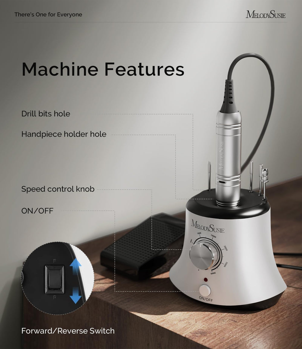 MelodySusie SC320I forward/reverse enables both-handed use for versatile technique