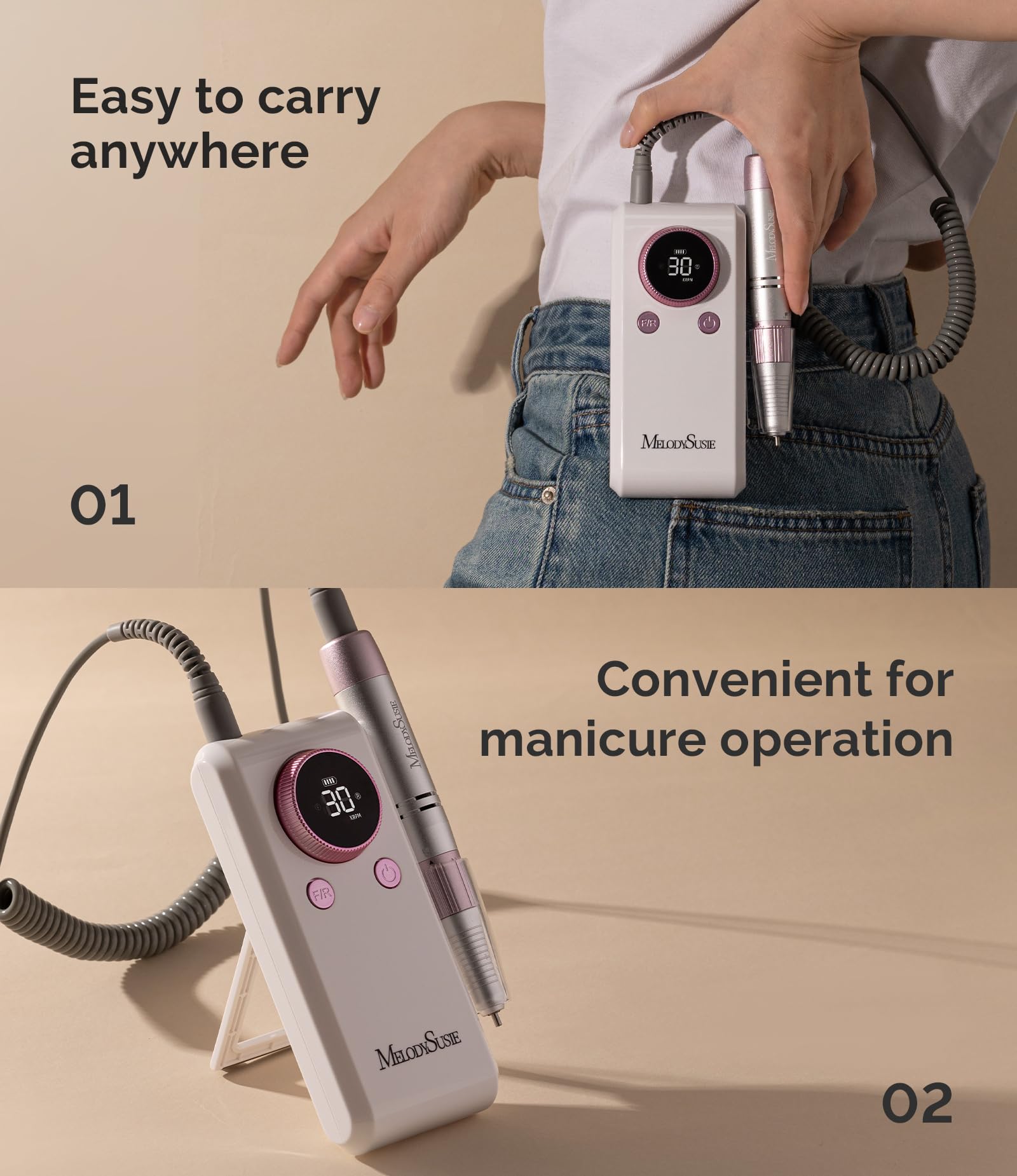 MelodySusie SC330G table bracket setup for precise visibility during use