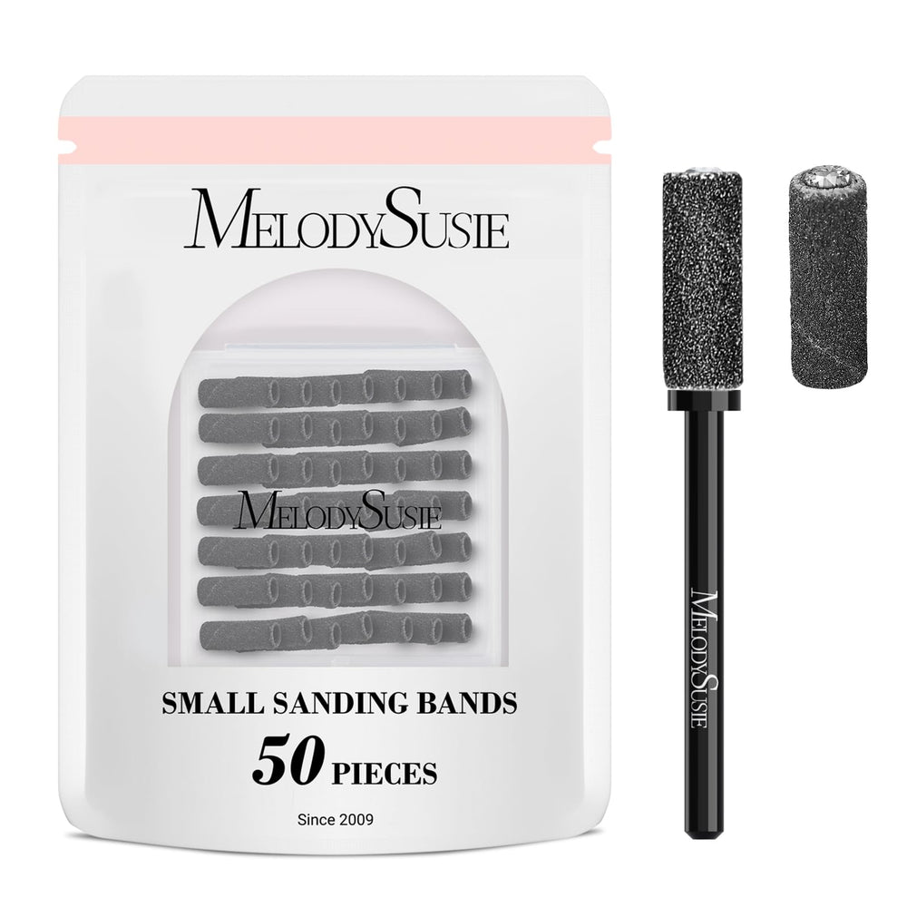 MelodySusie small sanding bands with 3.1mm mandrel for precise shaping and prep.