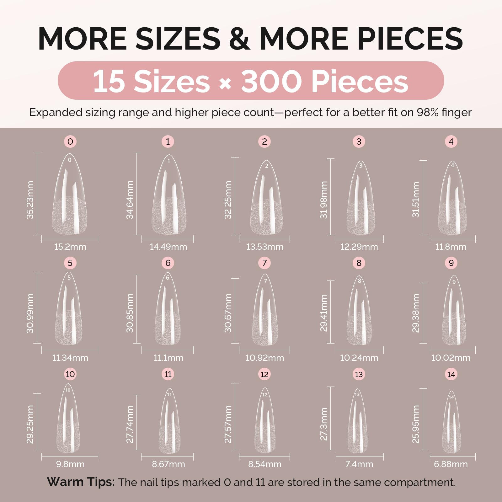 MelodySusie Stiletto X Nail Tips delivering a long-lasting manicure over 28 days