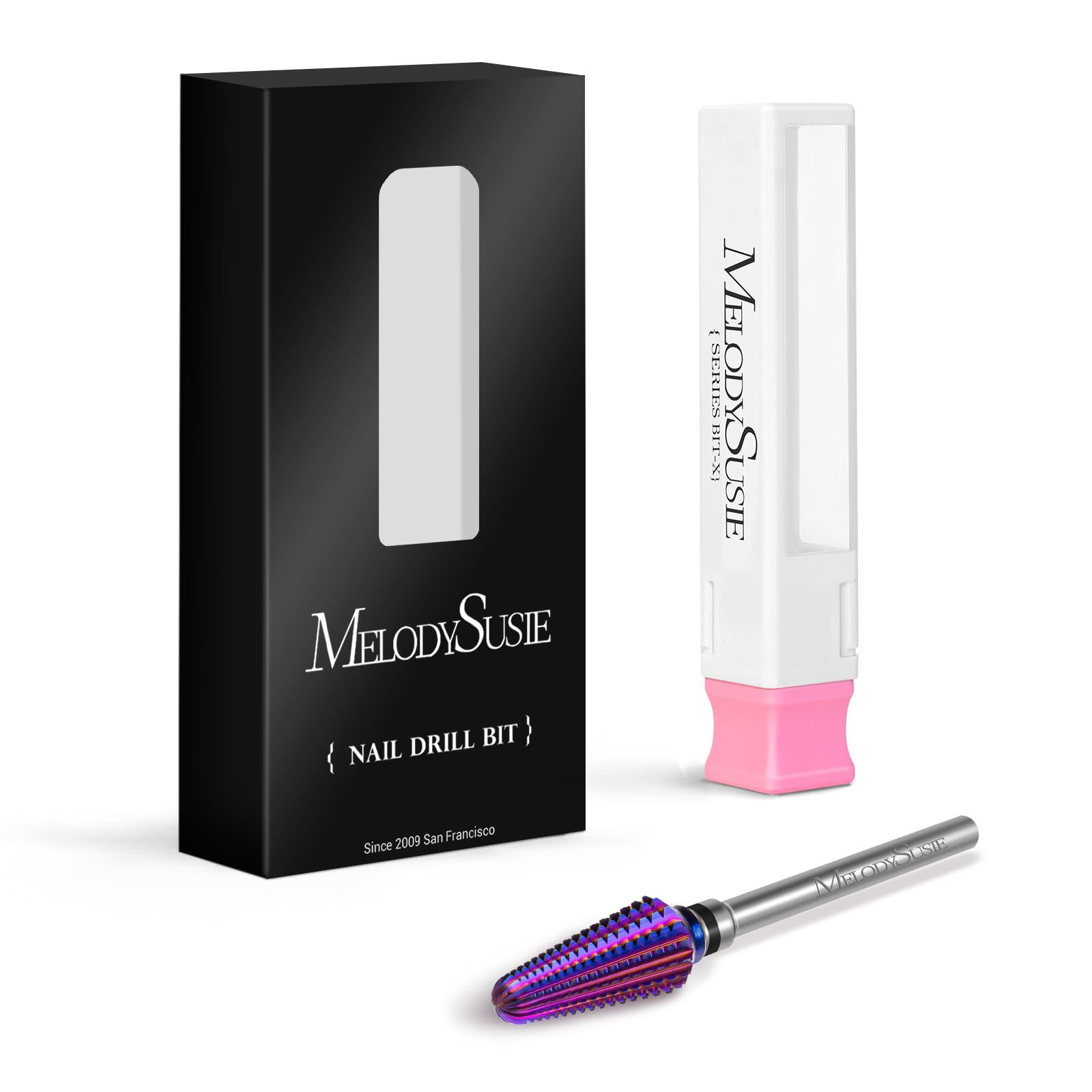 MelodySusie Tornado nail bit is compatible with most drills for versatile salon workflows.