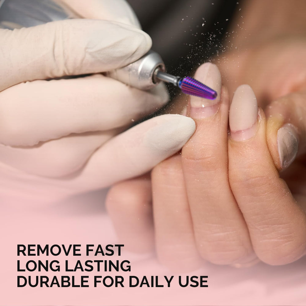 MelodySusie Tornado nail bit uses YG6X carbide for durability and heat management.