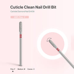MelodySusie two-way rotation nail bit enables smooth use in both directions.