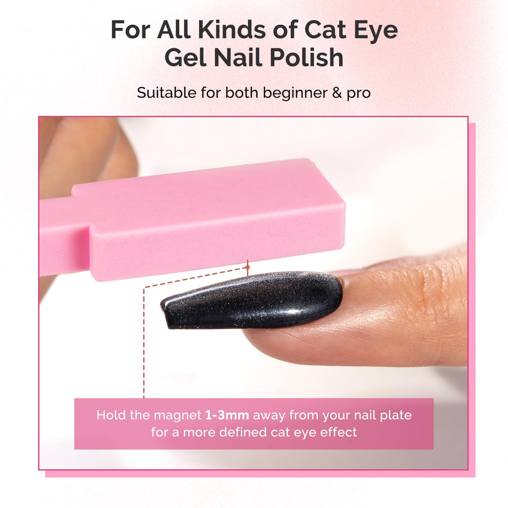 MelodySusie uso portátil permite lograr ojo de gato en cualquier momento.