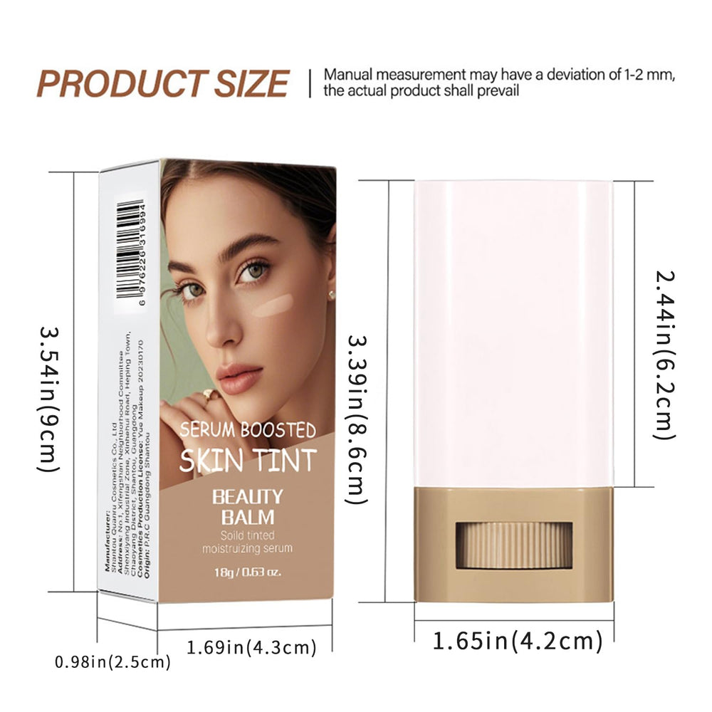 Melsintern Foundation Stick travel-friendly touch-ups enable quick corrections.