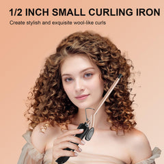 MELYDO curling iron travel compact design ready for on the go styling