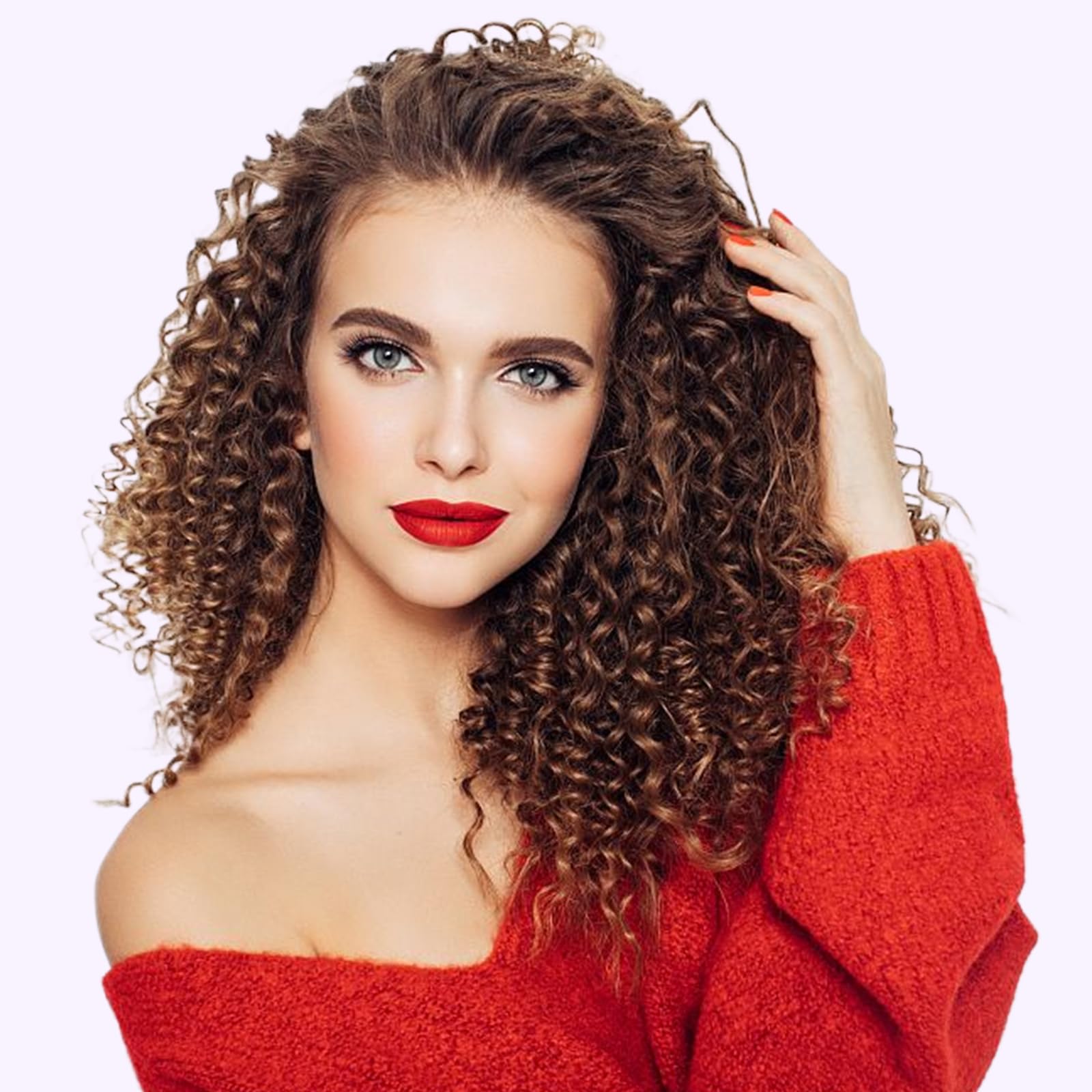 MELYDO dual voltage travel curling iron for worldwide use