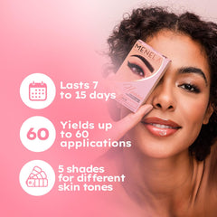 Bamboo extract in MENELA henna provides nourishment for healthier brows.