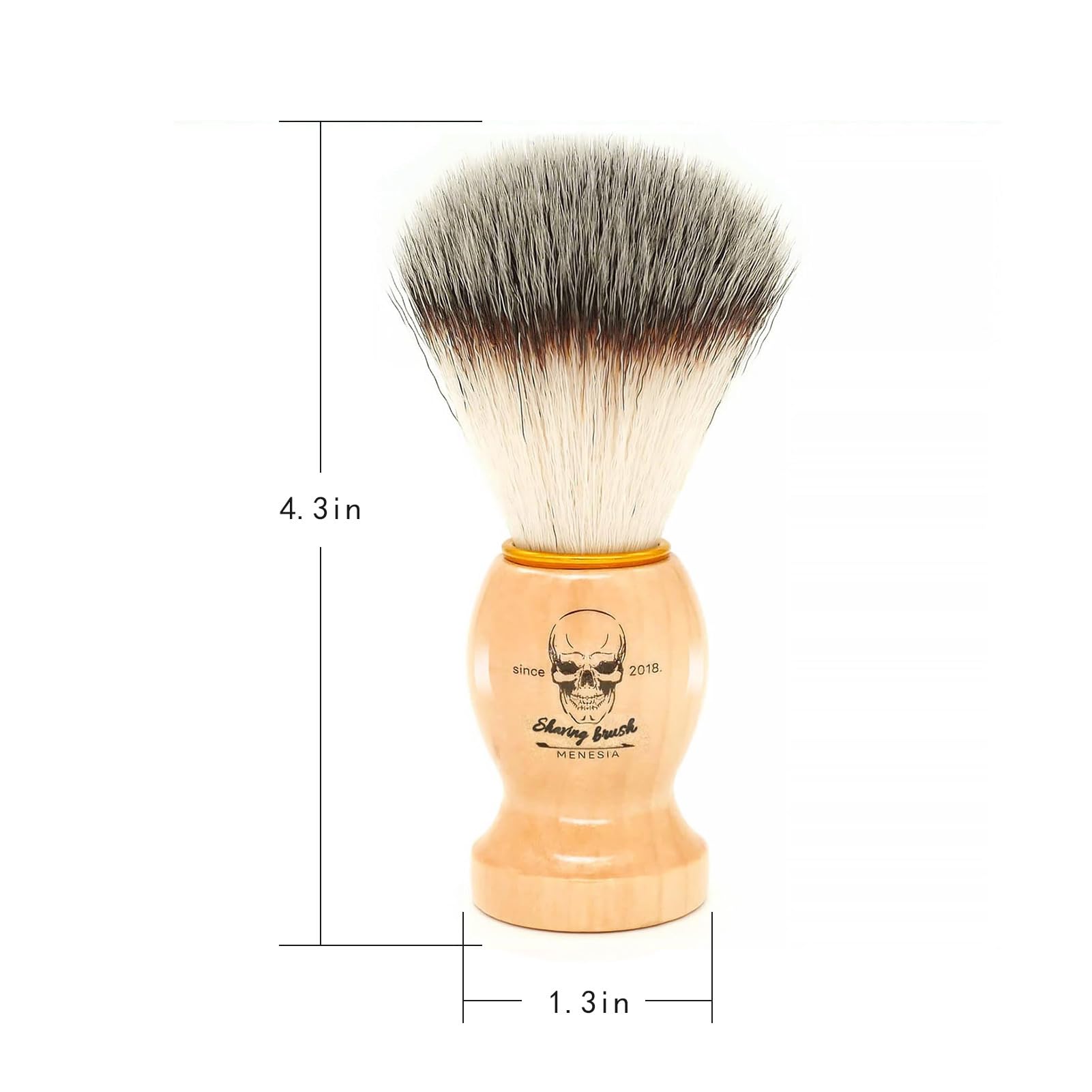 Menesia shaving brush daily routine upgrade offers smoother, closer shaves.