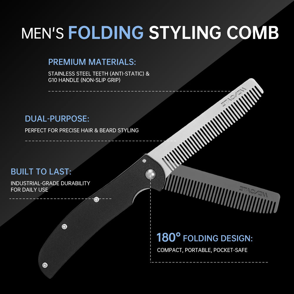MenGate lightweight at 45g for travel-friendly grooming.