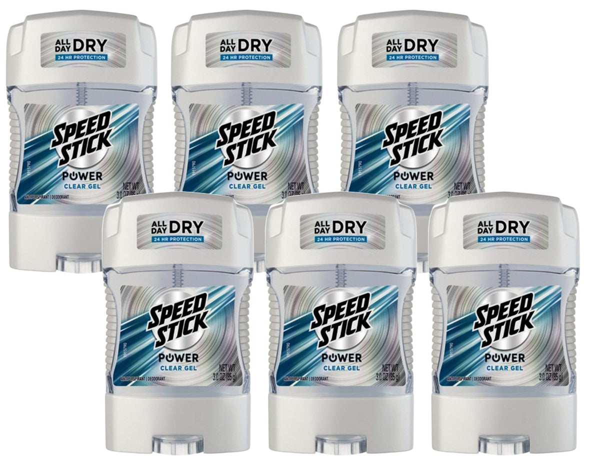 Mennen Speed Stick Power packaging highlights bold design for quick on-the-go freshness.